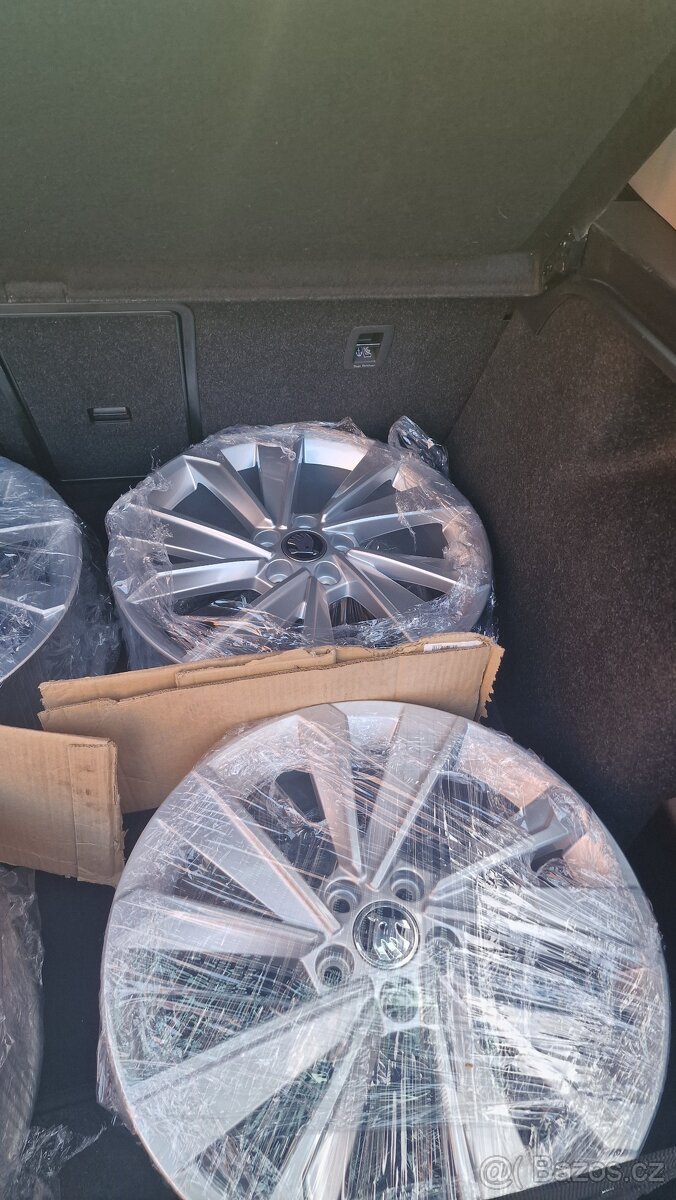 Original Alu Škoda 5x100 r17