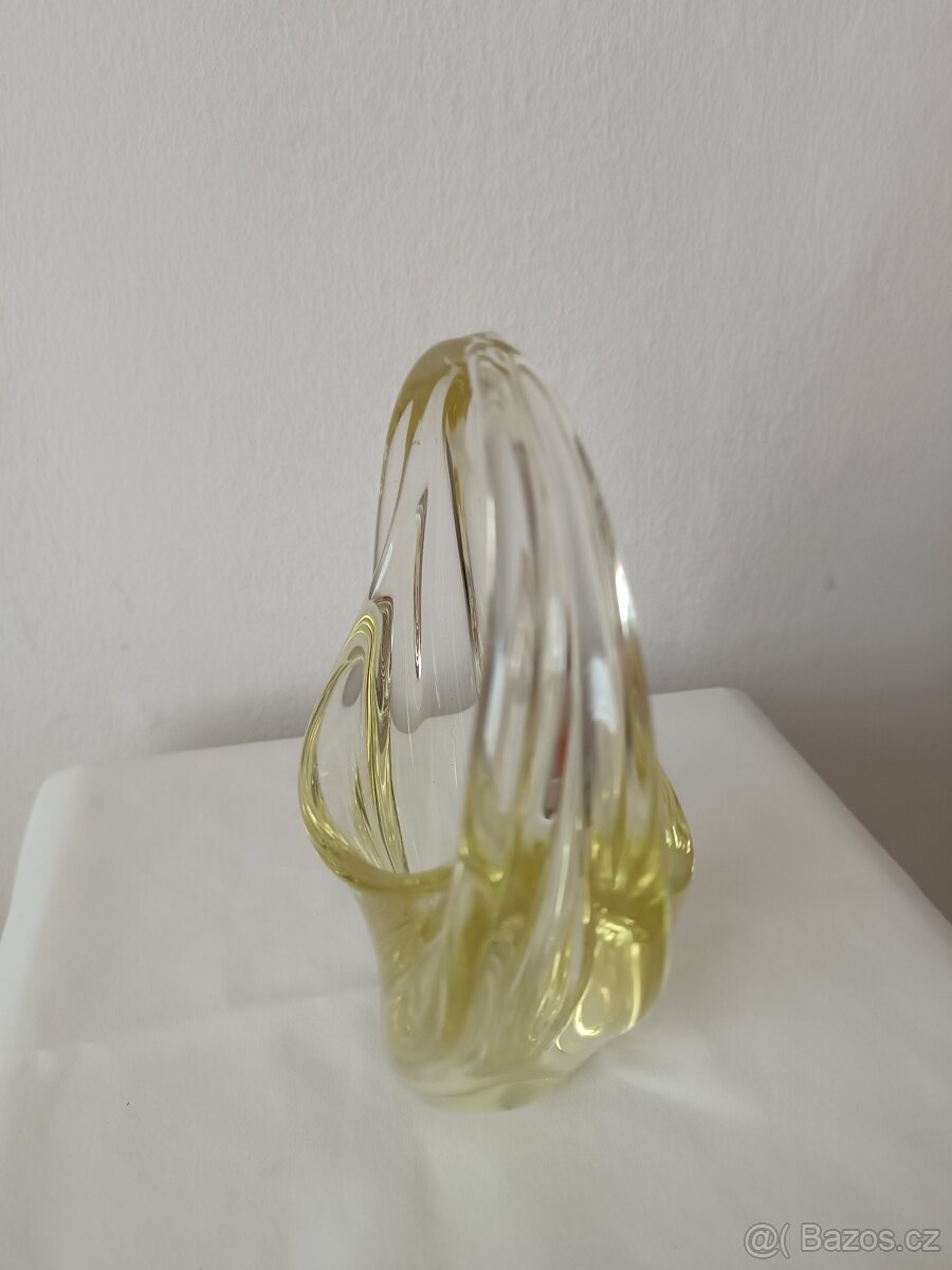 Hutní sklo - košíček