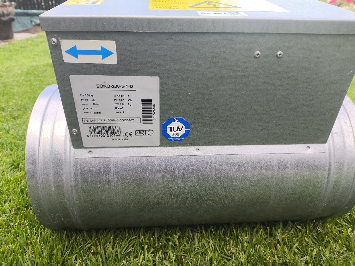 Elektrický ohřívač vzduchu