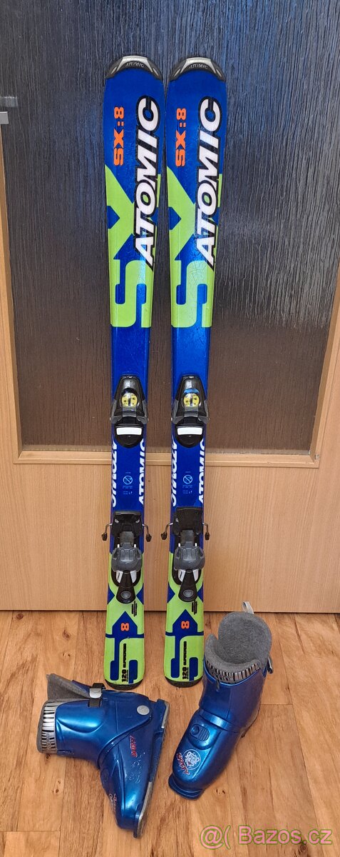 Dětské lyže 120 Atomic sx:8