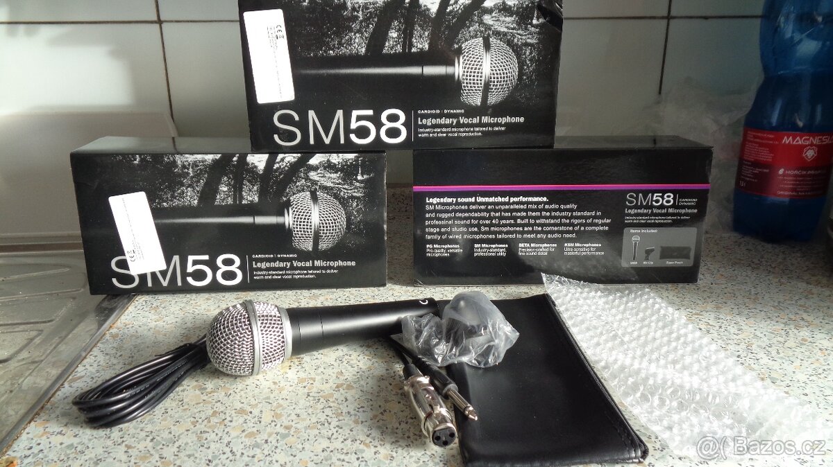 Mikrofony kovové - nové