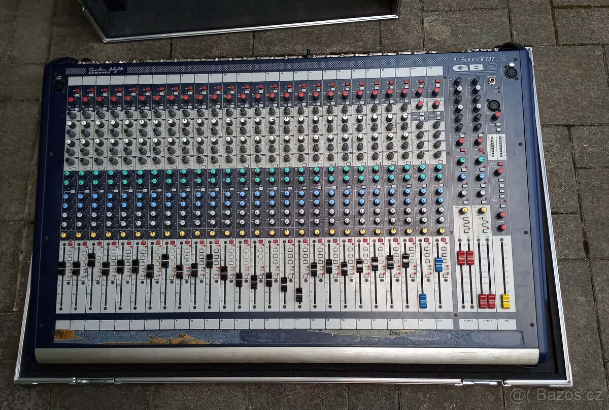 Prodám mixážní pult Soundcraft GB 2