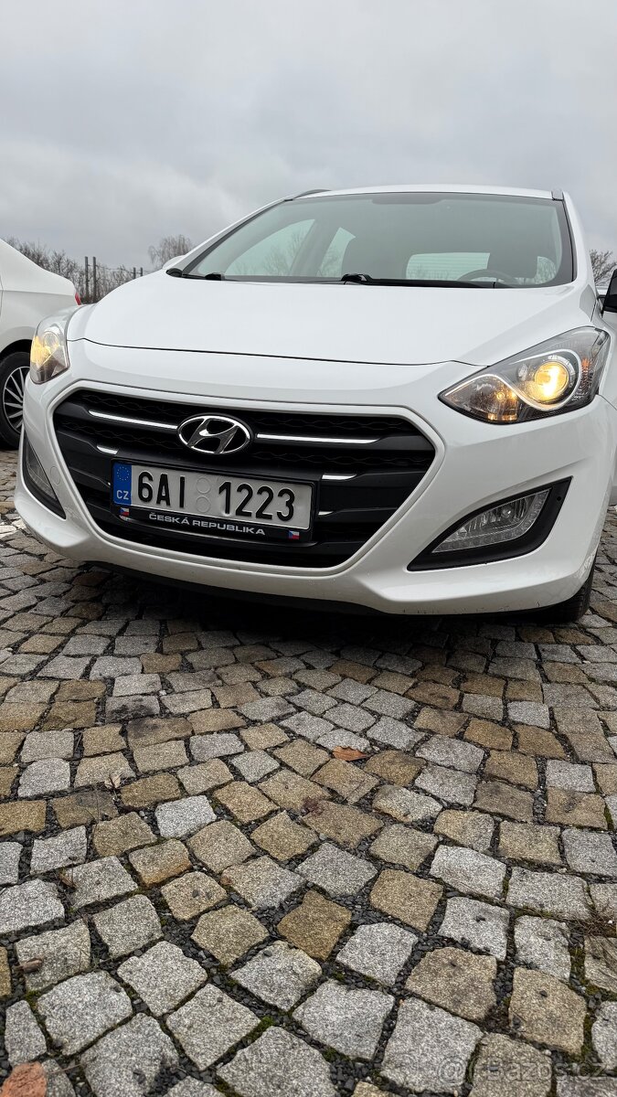 I30 combi 1,6 diesel ČR po servise 2017