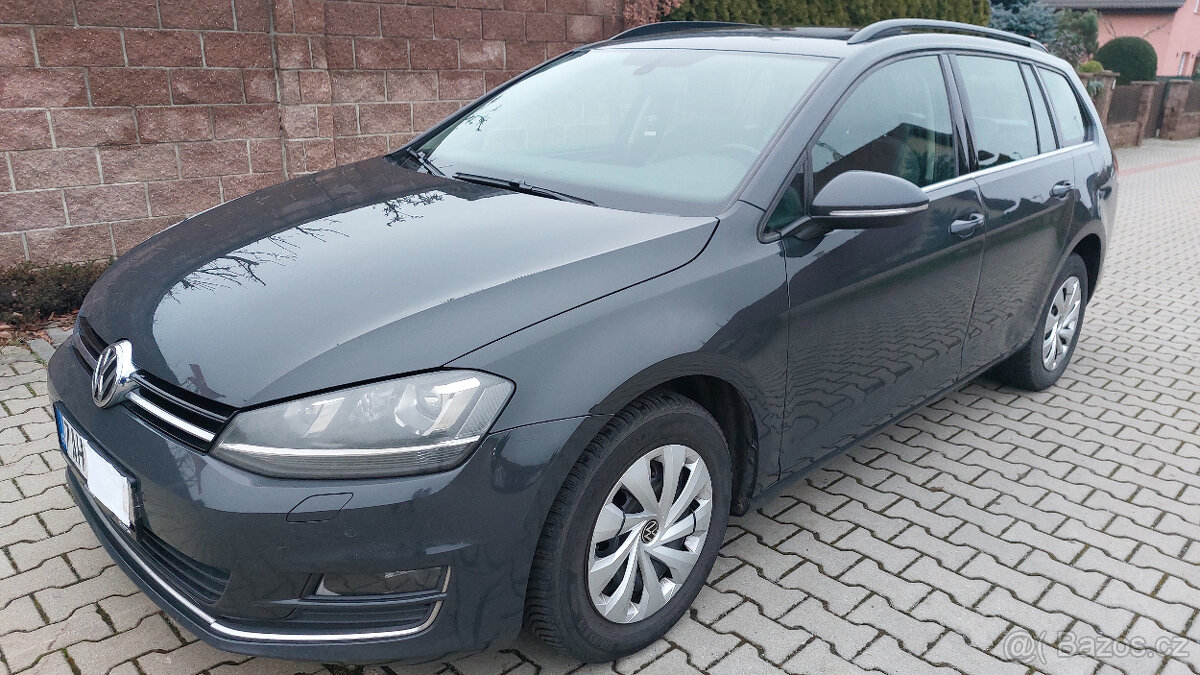 VW Golf 7 2.0 TDi 110kW Highline, 2014, velká výbava