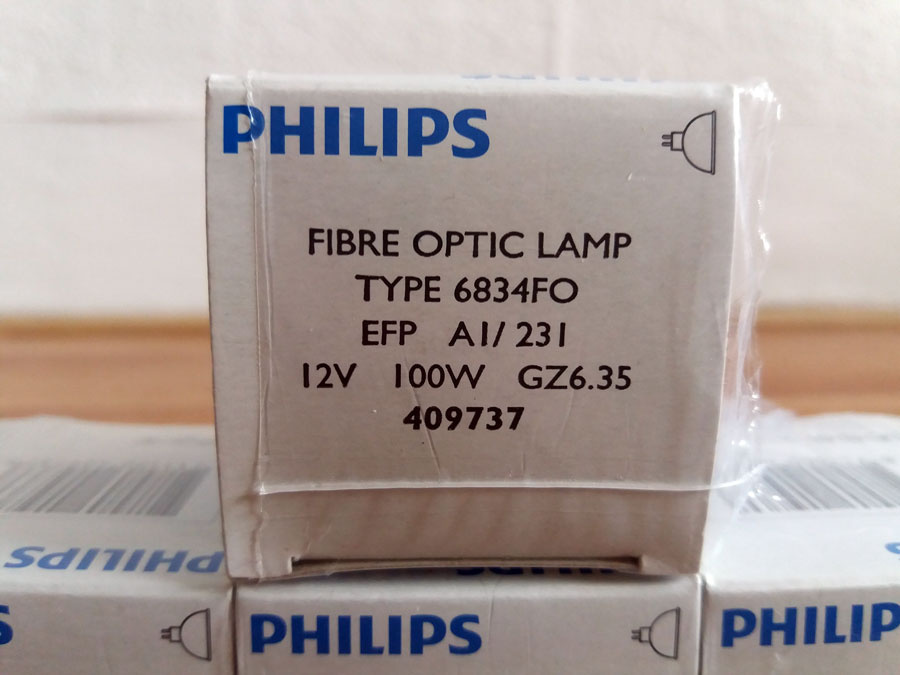 12V/100W EFP GZ6,35 6834FO Philips