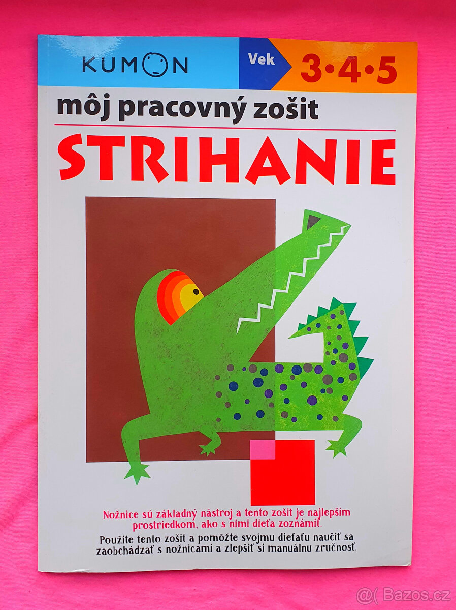 Můj pracovní sešit. Stříhání.