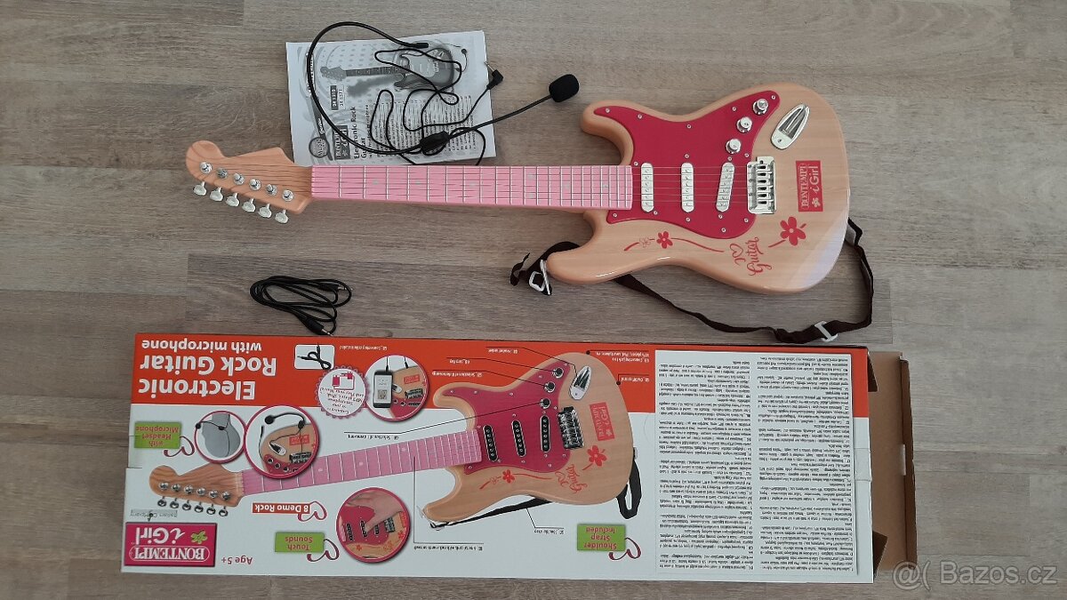 Dětská elektrická kytara
