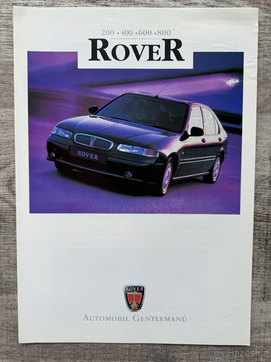 Rover katalog, prospekt
