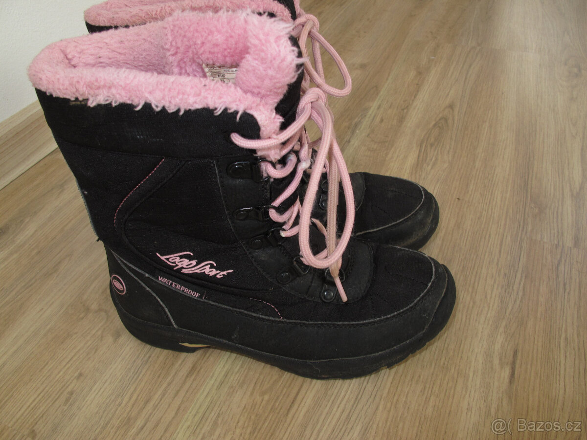 Dívčí zimní boty
