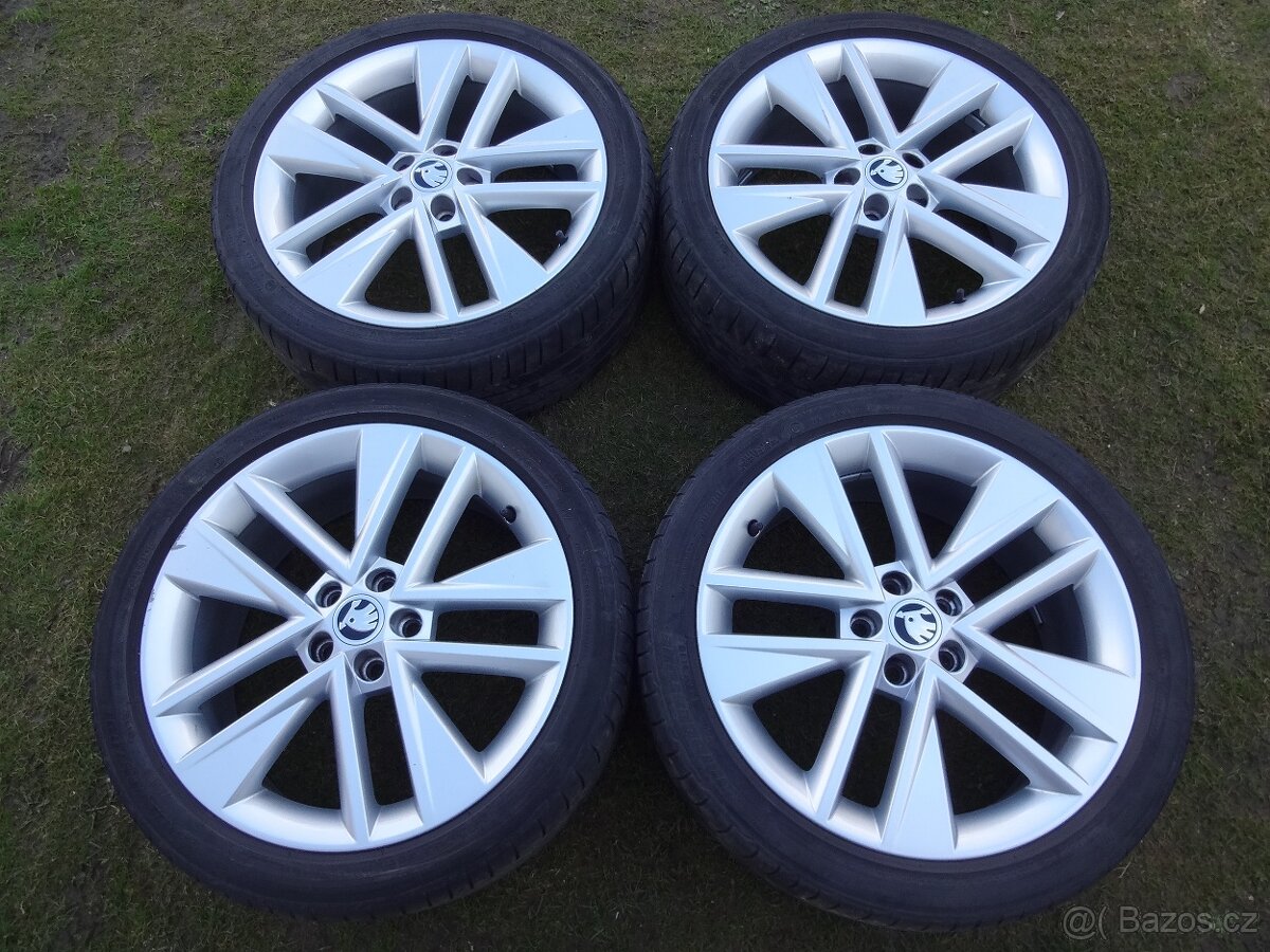 ŠKODA - sada originálních Alu kol 17"