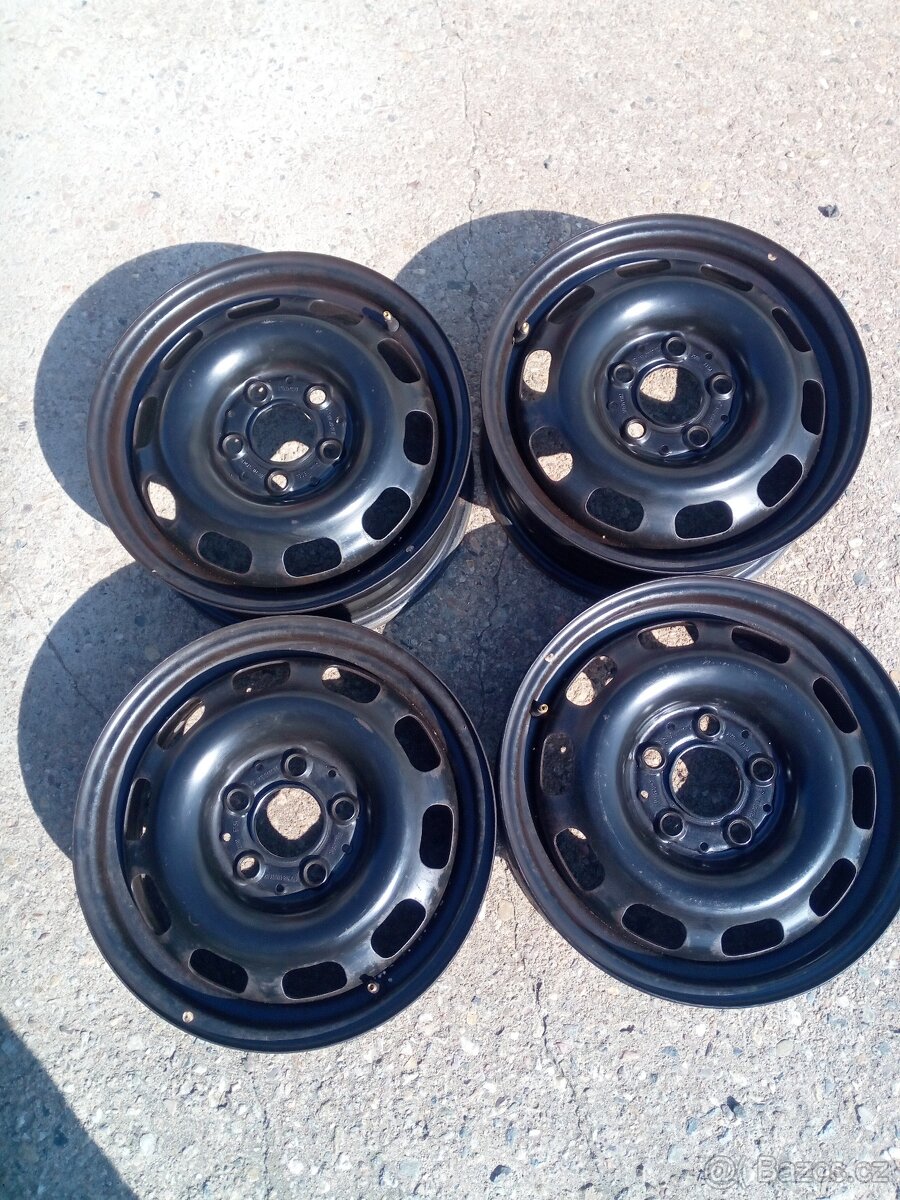 Mercedes orig. plech disky R 15, 5x112, ET 54