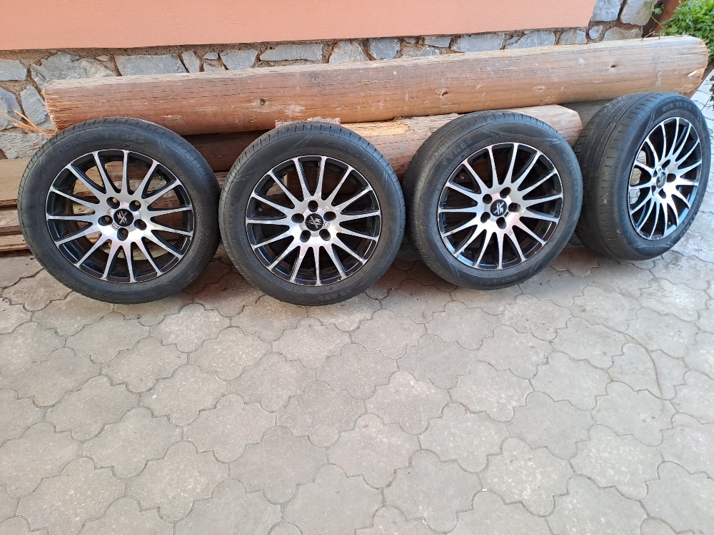 Prodej ojetych pneumatik s ALU disky 205/55 R16 Nokian