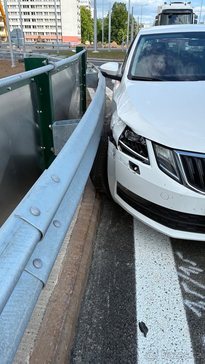Poškozená Škoda Octavia 3 Facelift r.v.2017