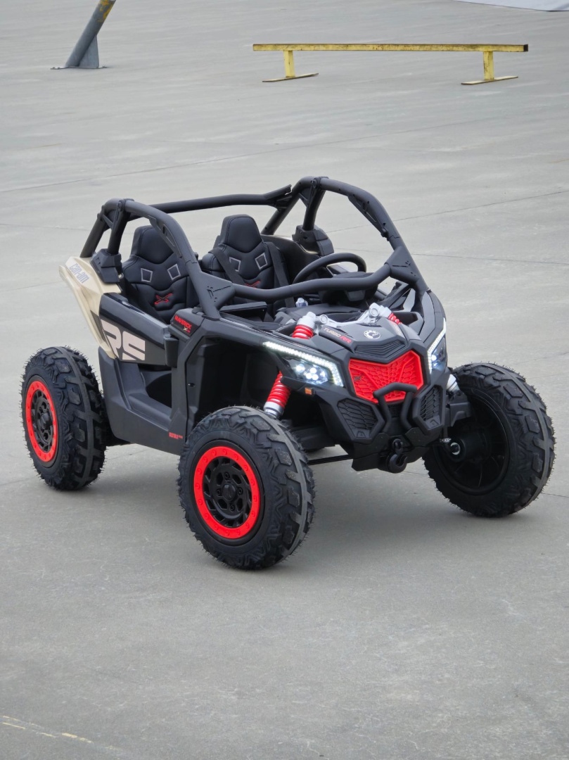 Dětská elektrická buggy s nafukovacími koly, dojezd 4-5 hod