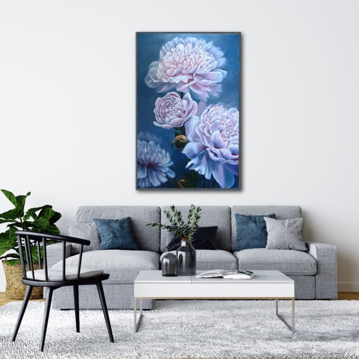 obraz na plátně. Akryl 60x80cm