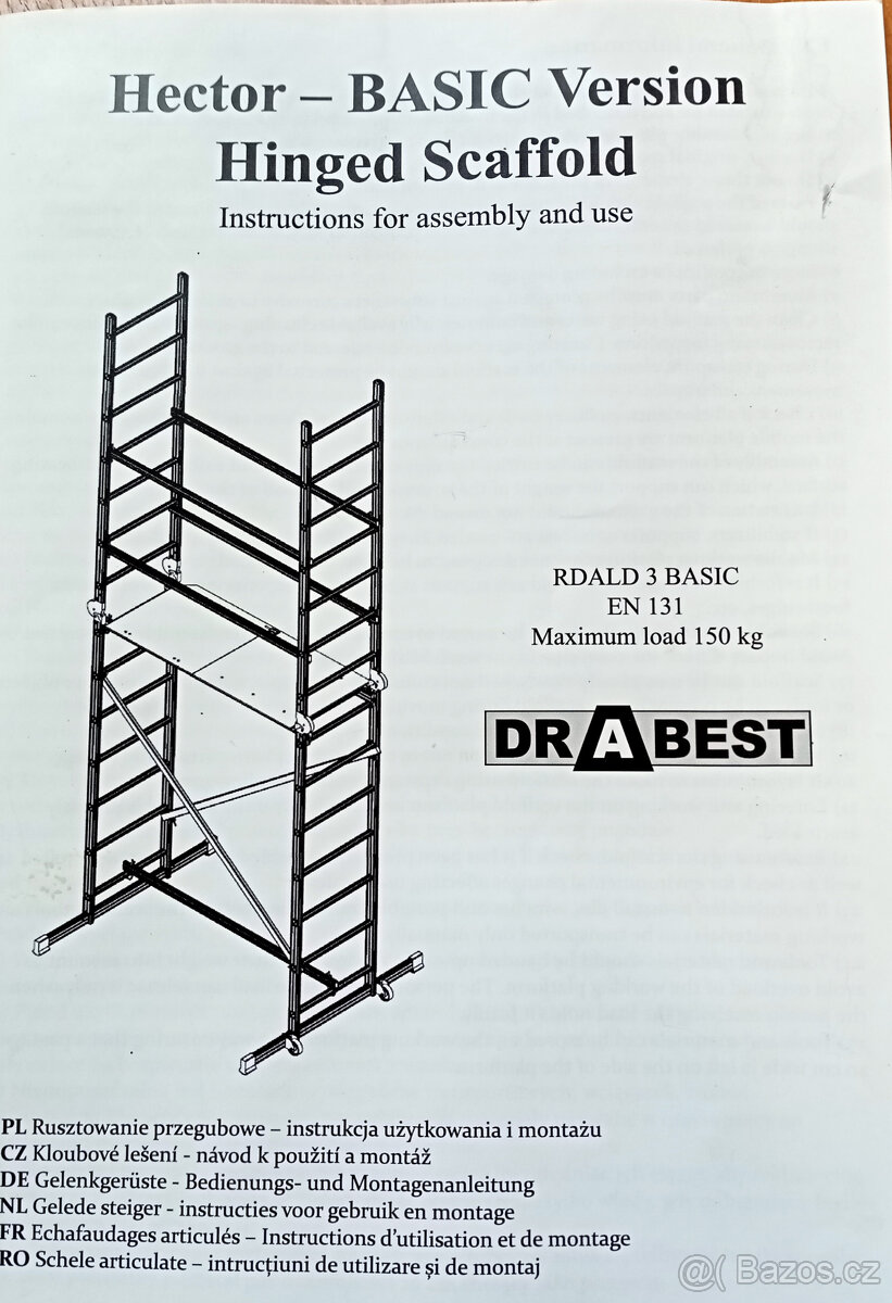 Kloubové lešení DRABEST Hector Basic