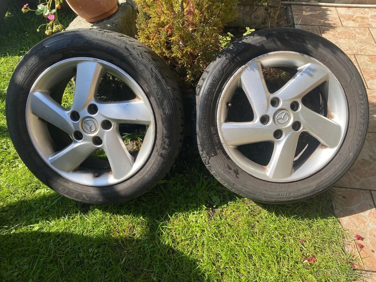 Prodám ALU kola Mazda 16
