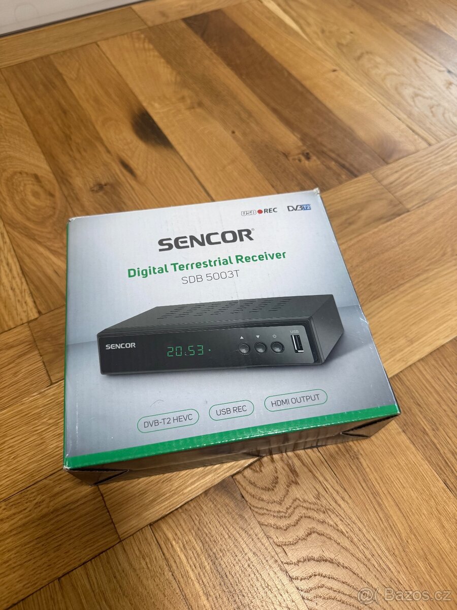 Sencor dvbt2 set top box