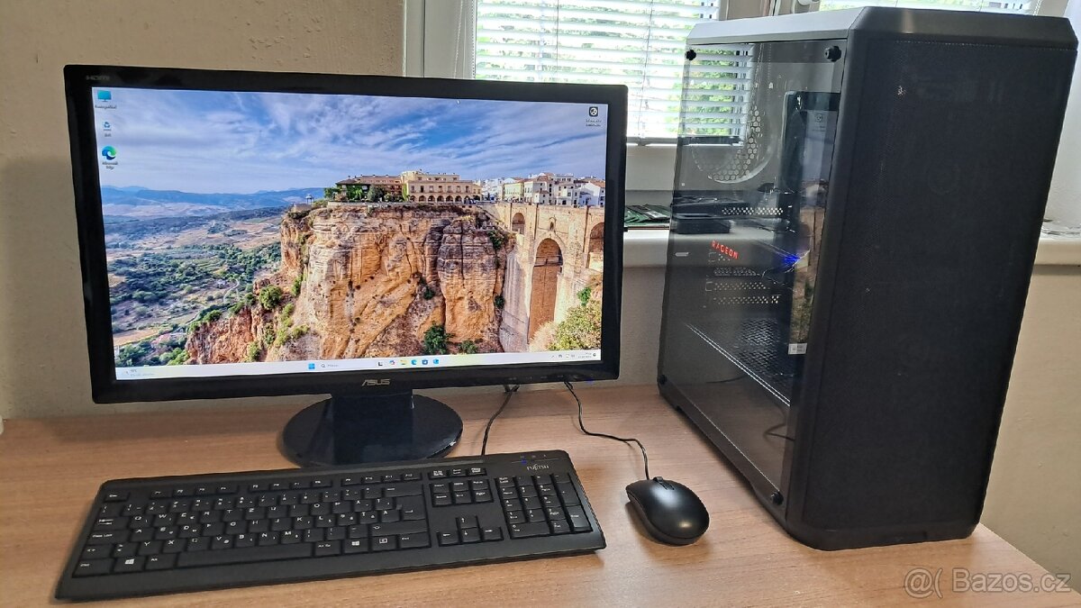 Herní PC sestava R5 1500X, RX Vega 56 8GB, 16GB, SSD 1TB