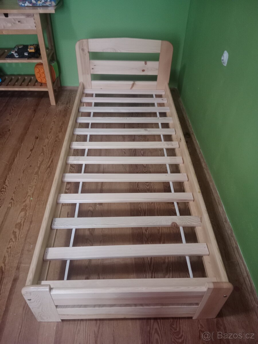Postel masiv 80x200