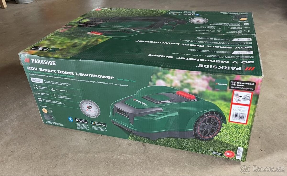 Robotická sekačka na trávu Smart PAMRS 1000 A1 | Parkside