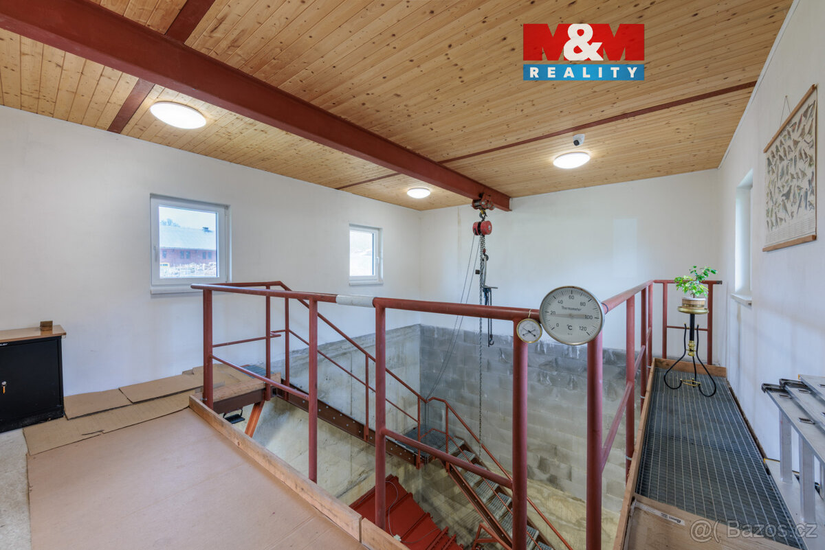 Prodej výrobního objektu, 6287 m², Cheb, ul. Slapany
