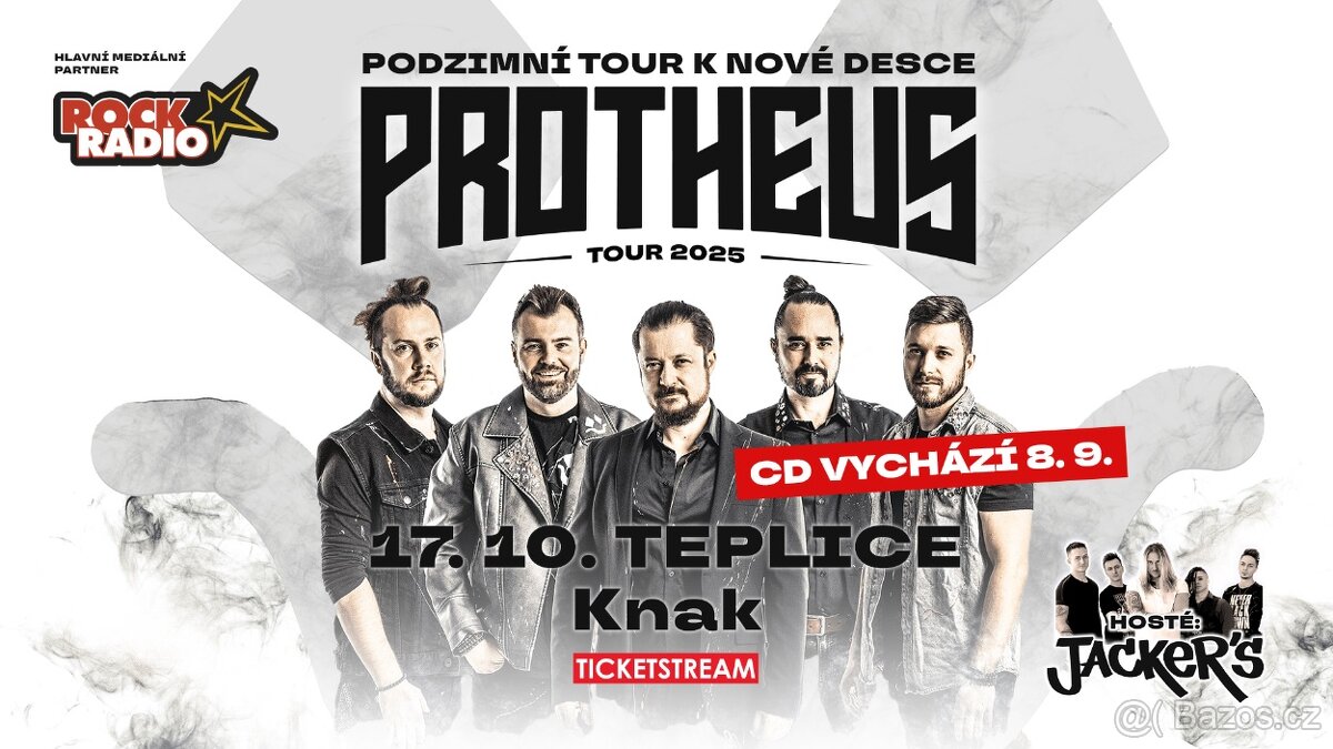 Prodám vstupenku na PROTHEUS 17.10. Teplice