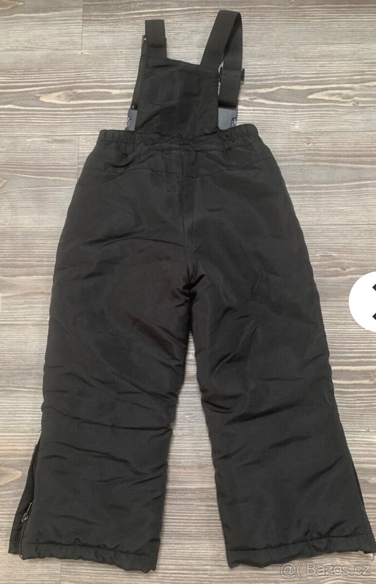 dětské zateplené/lyžařské kalhoty vel. 104