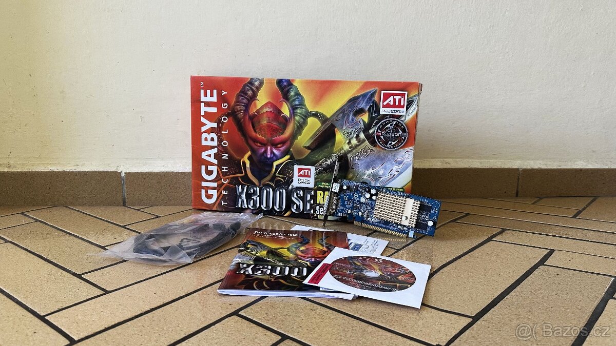 RETRO HW / ATI Radeon X300 SE / 128MB / Kompletní balení