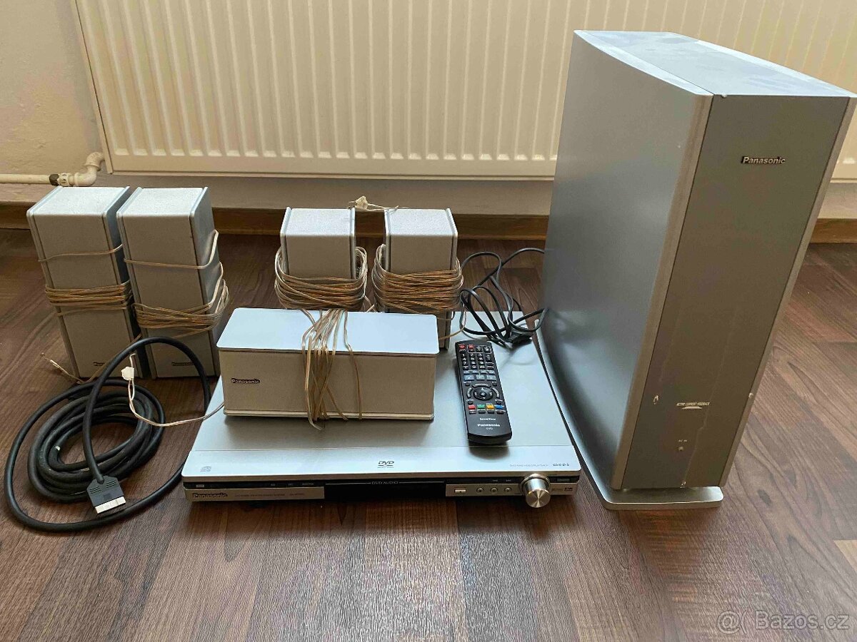 domácí kino + DVD přehrávač Panasonic