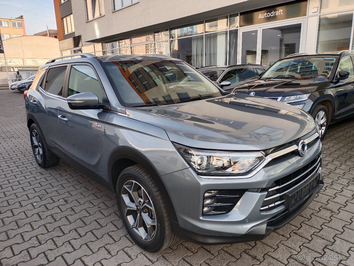 SsangYong Korando 1.5T GDI 120kw Tažné Man. - Tovární ZÁRUKA