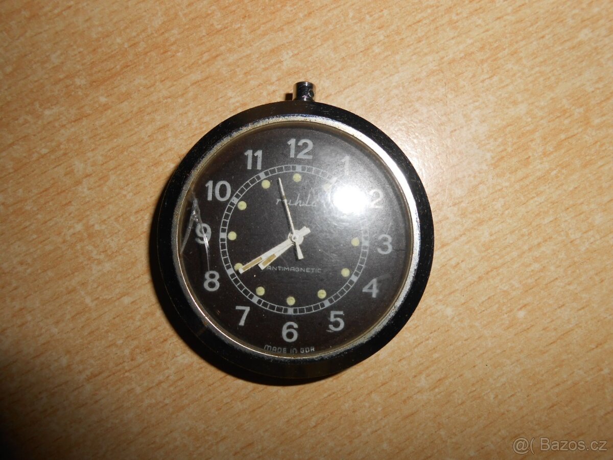 Kapesní hodinky RUHLA  ANTIMAGNETIC pr.4,5cm - nálezový stav