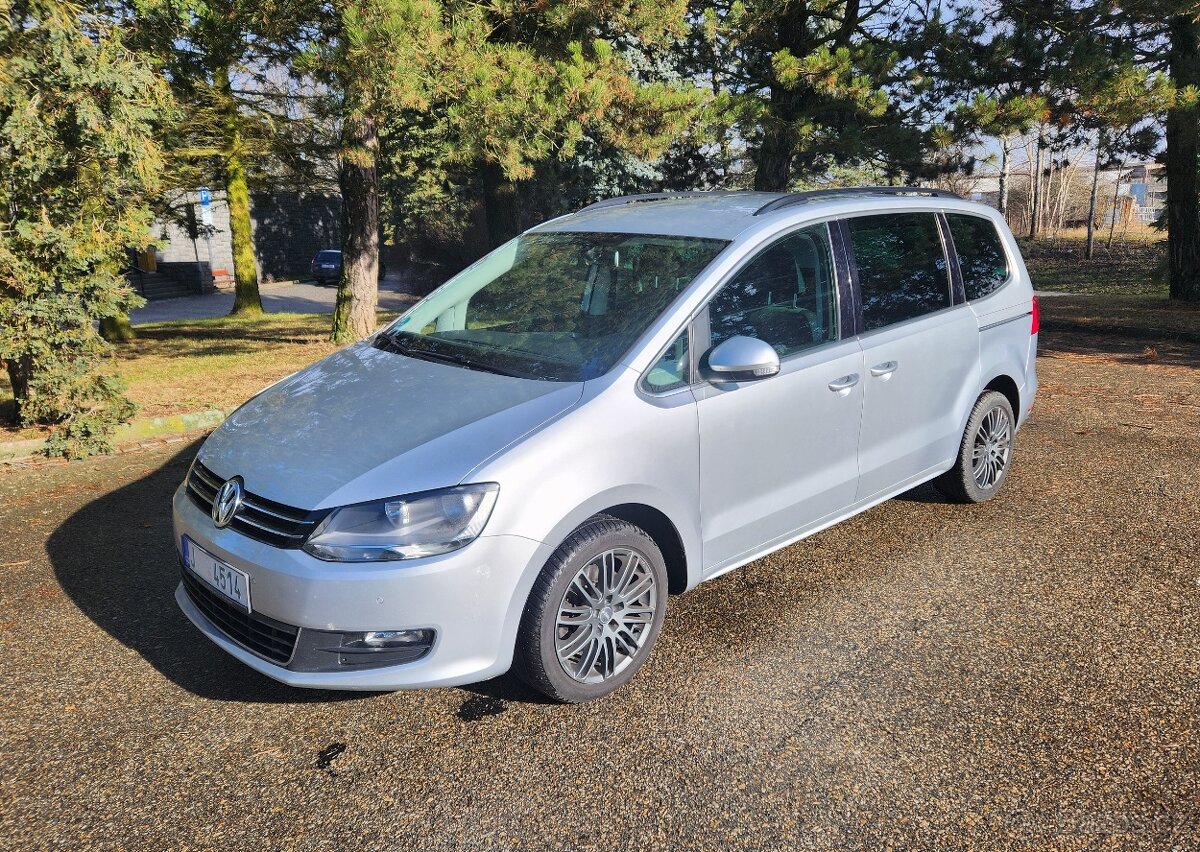 VW Sharan 2.0TDI 103kW 2011 Tažné 7 míst Navi Výhřív.sedadla