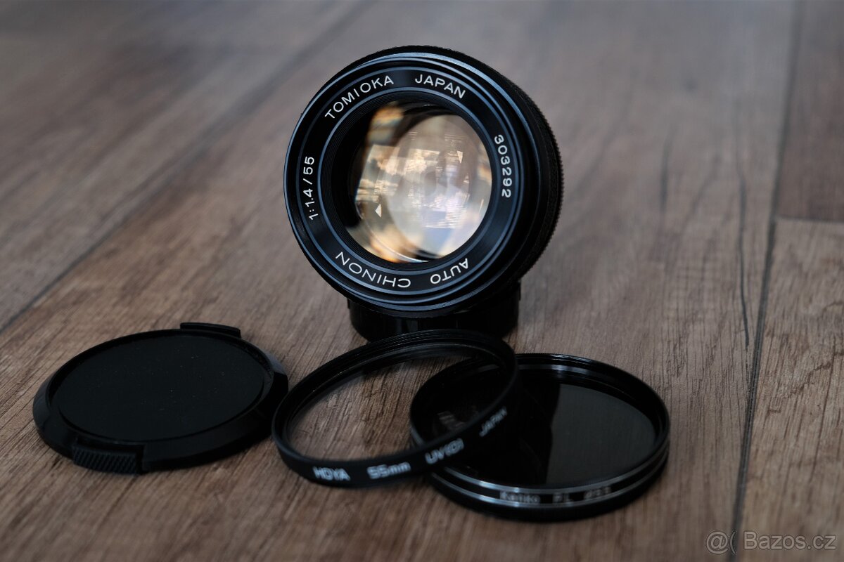 TOMIOKA auto Chinon 55mm f/1.4 - (M42)