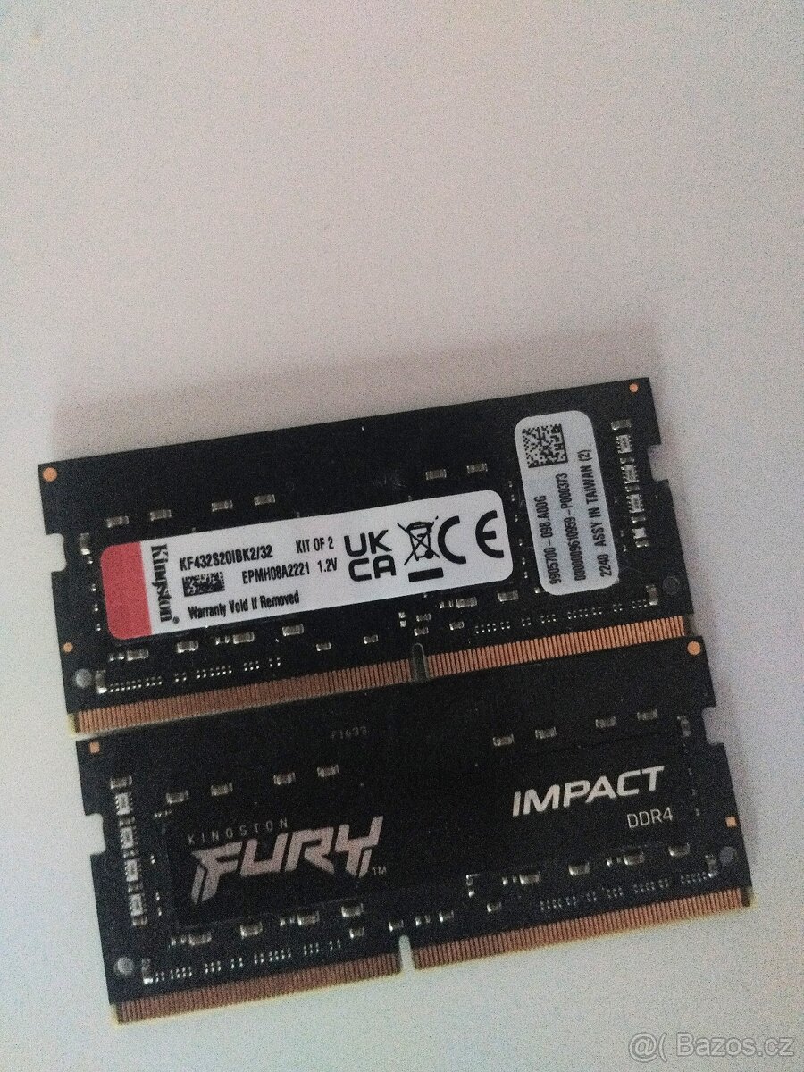 Kingston Fury soddim ram 2x16GB DDR4