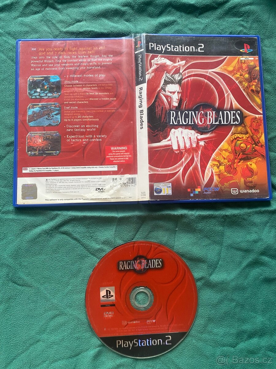 PS2 Raging Blades
