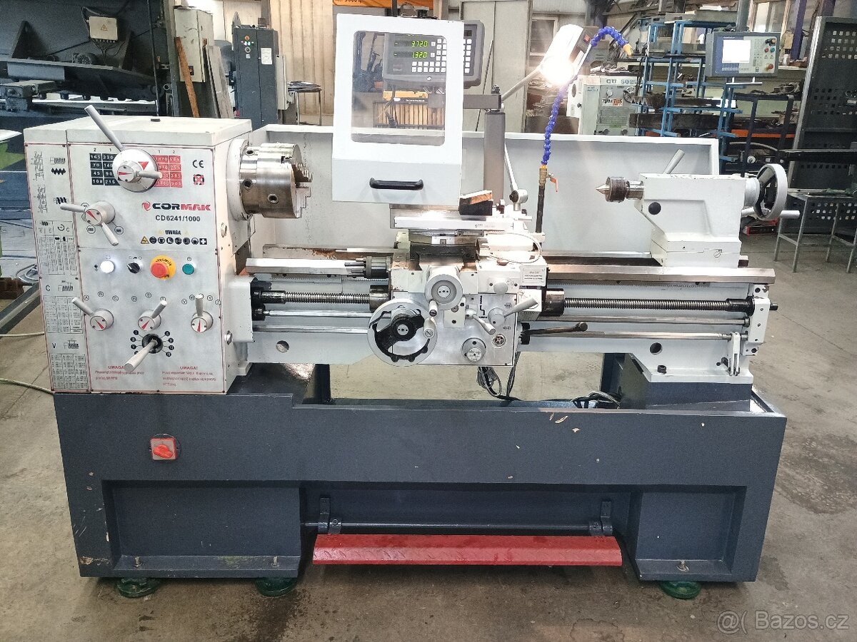 Hrotový soustruh CORMAK typ CD6241/1000