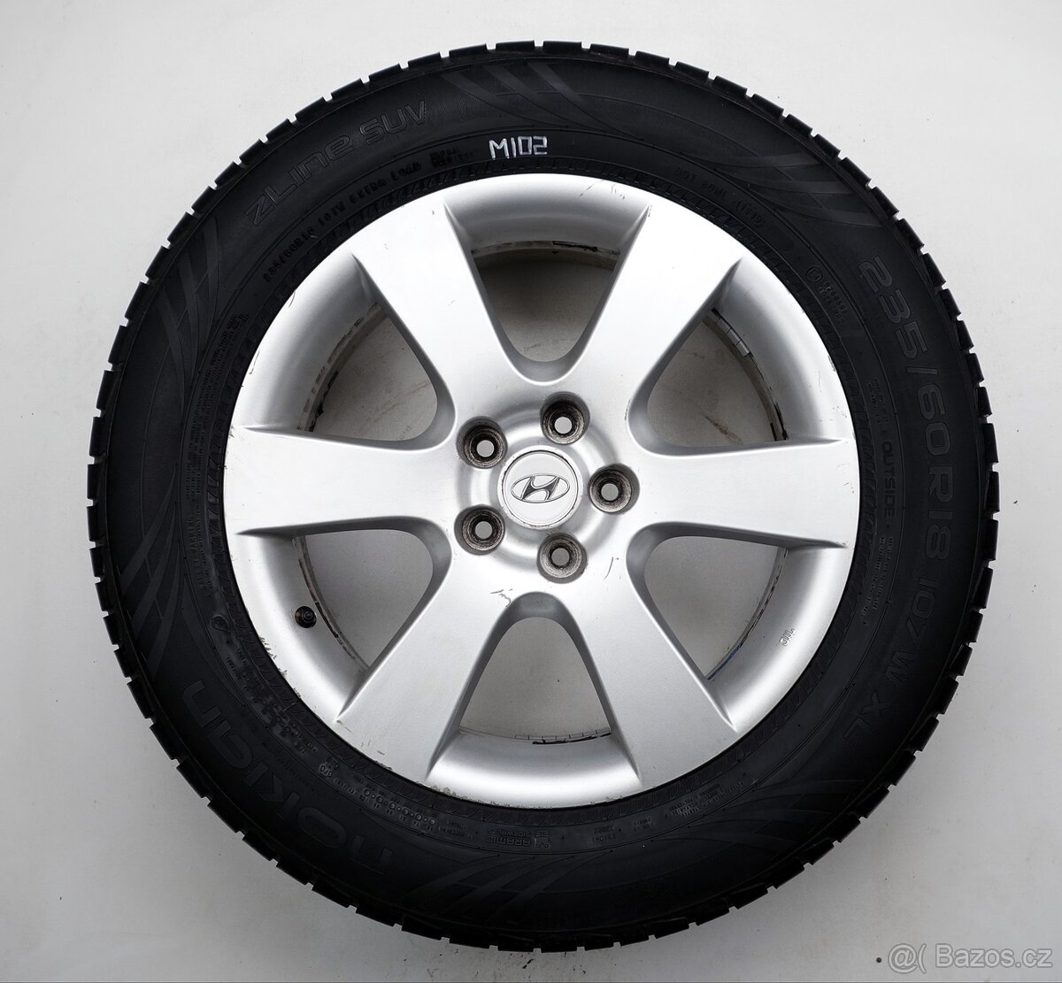 Hyundai SantaFe - Originání 18" alu kola - Letní pneu