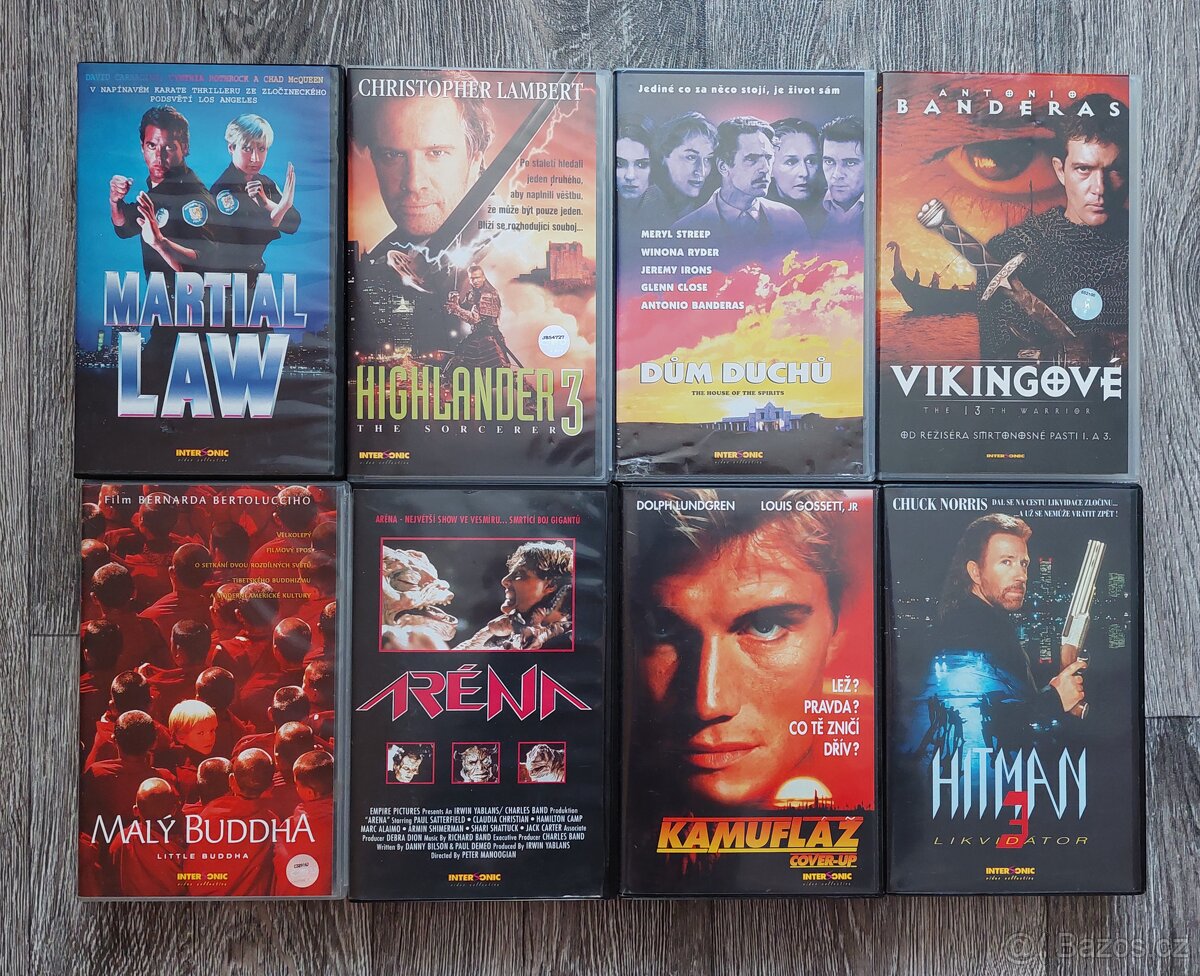 VHS kazety - MIX videokazet (Intersonic)