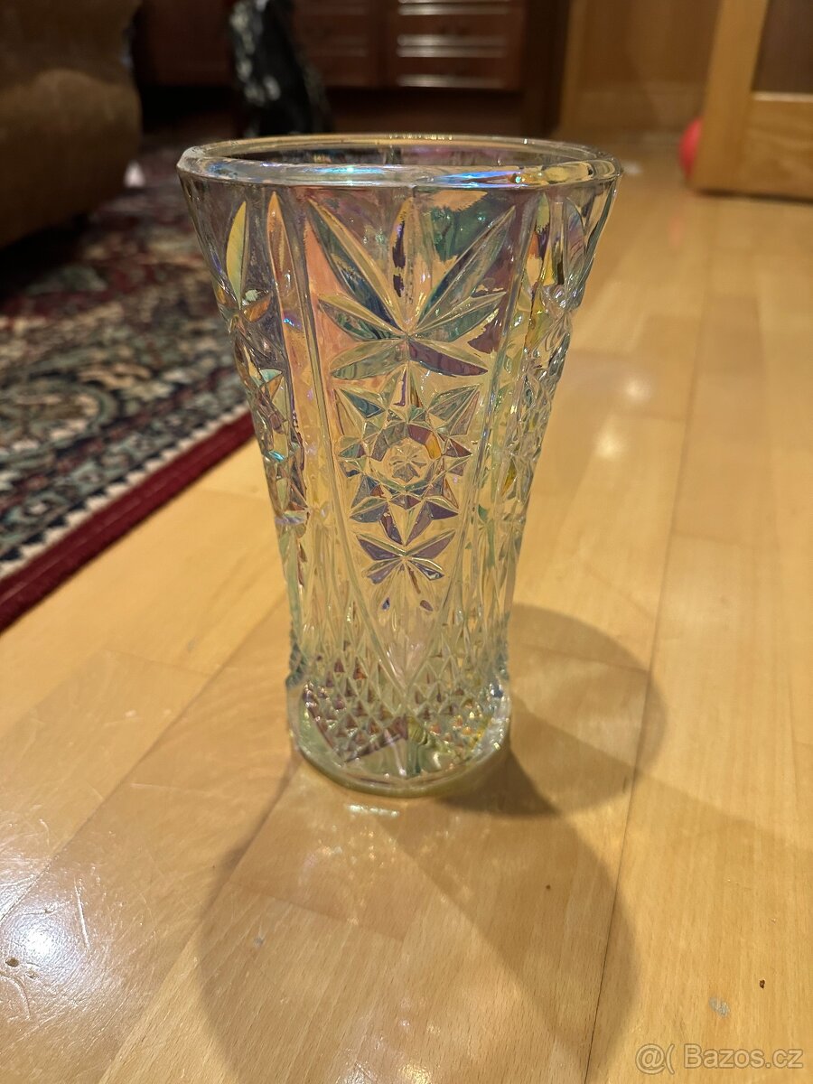 skleněná váza