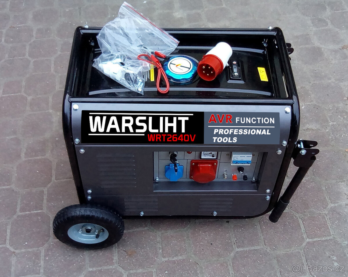 Prodám elektrocentrálu WARSLIHT WRT2640V