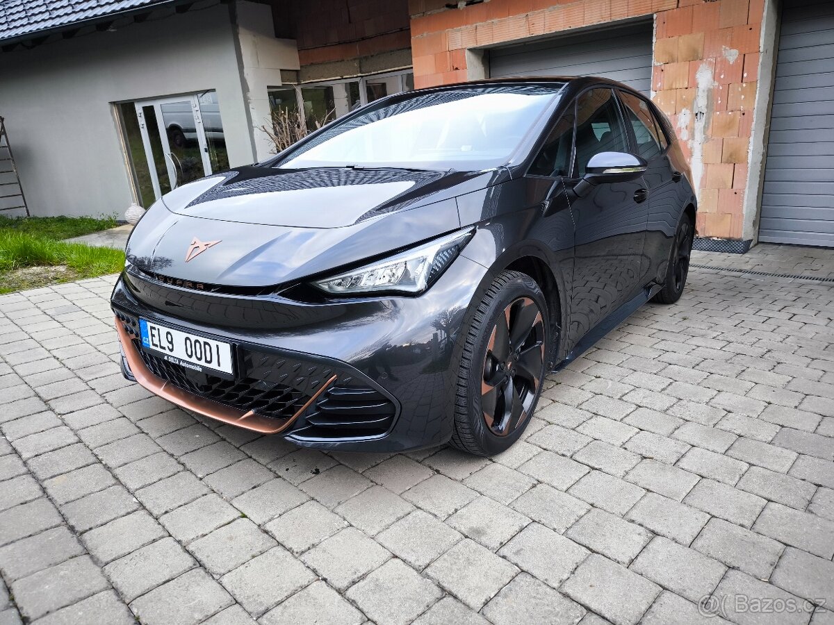 Cupra Born. Odpočet DPH. 150 kW.