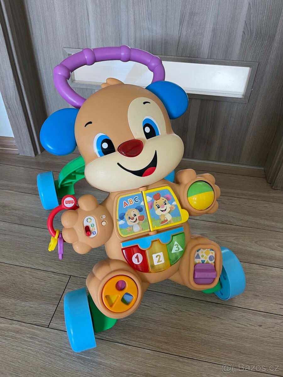 Chodítko Fisher Price pejsek