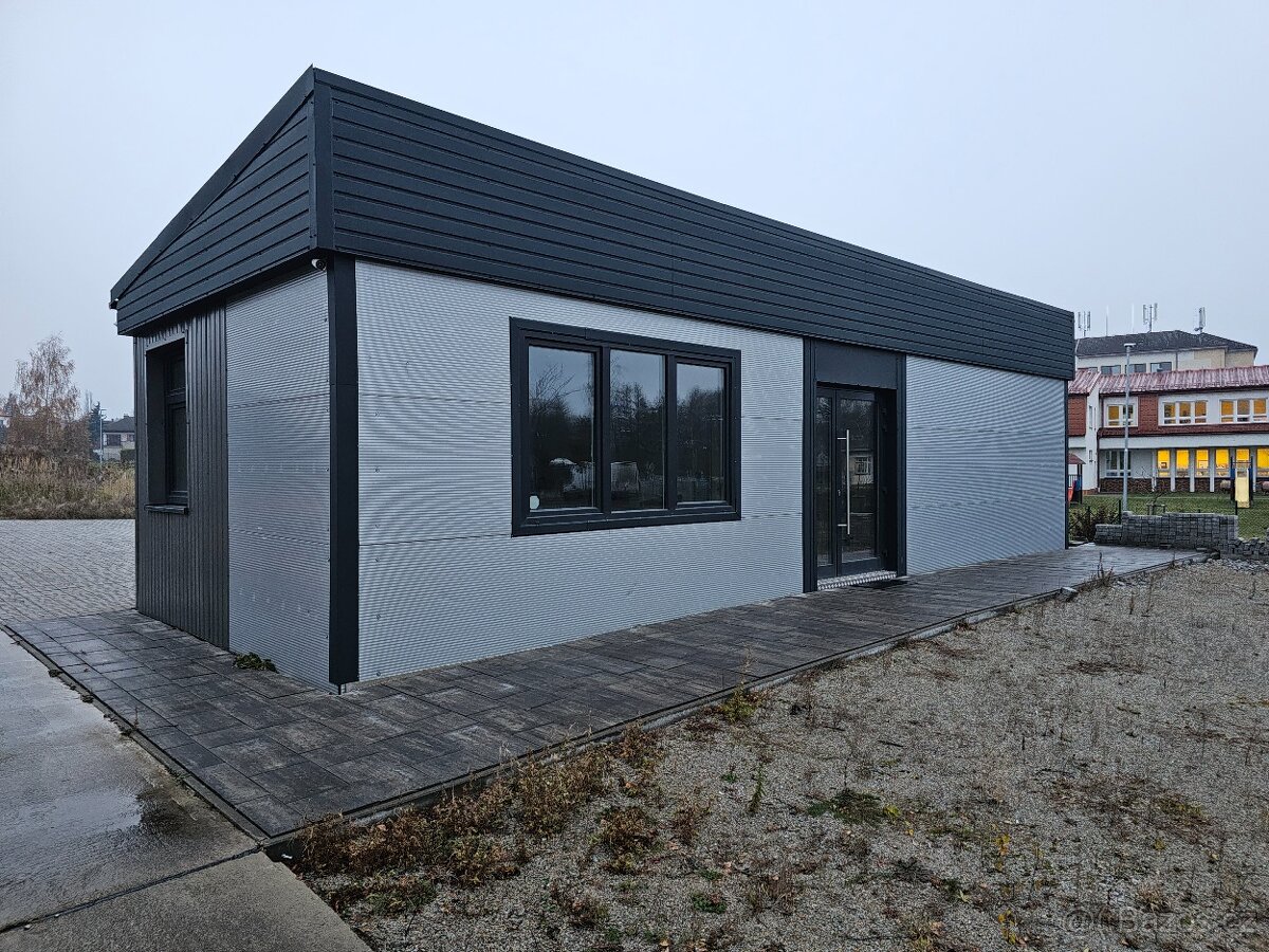 Mobilní stavba - kancelář - mobilní dům 61m2