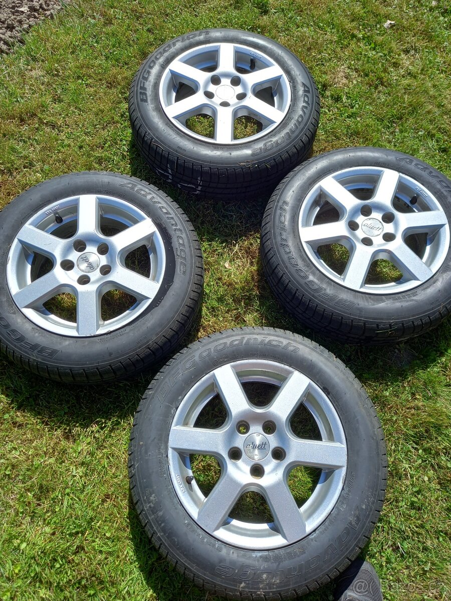 ALU kola včetně letních pneu