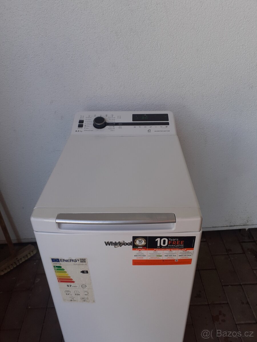 Pračka Whirpool na 6,5 kg ve velmi zachovalém stavu