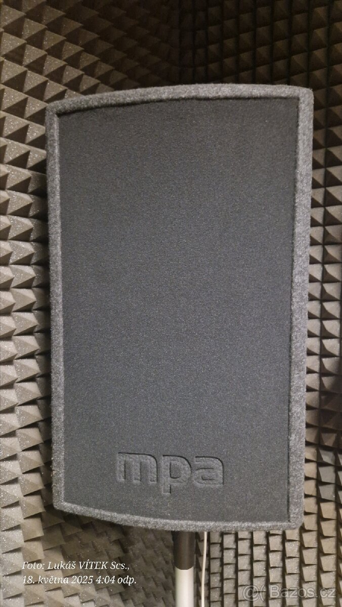 2x mpa Mivoc 15.2" MK2 max. 800W + stojan