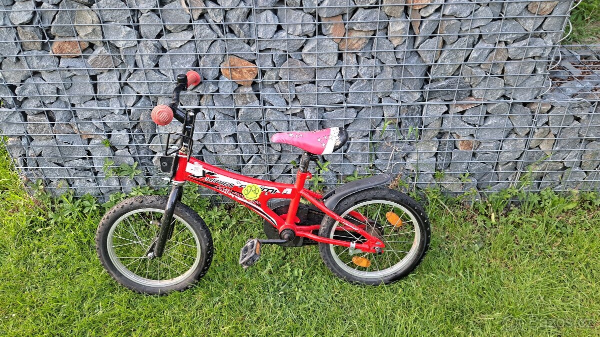 Dětské kolo vel. 16
