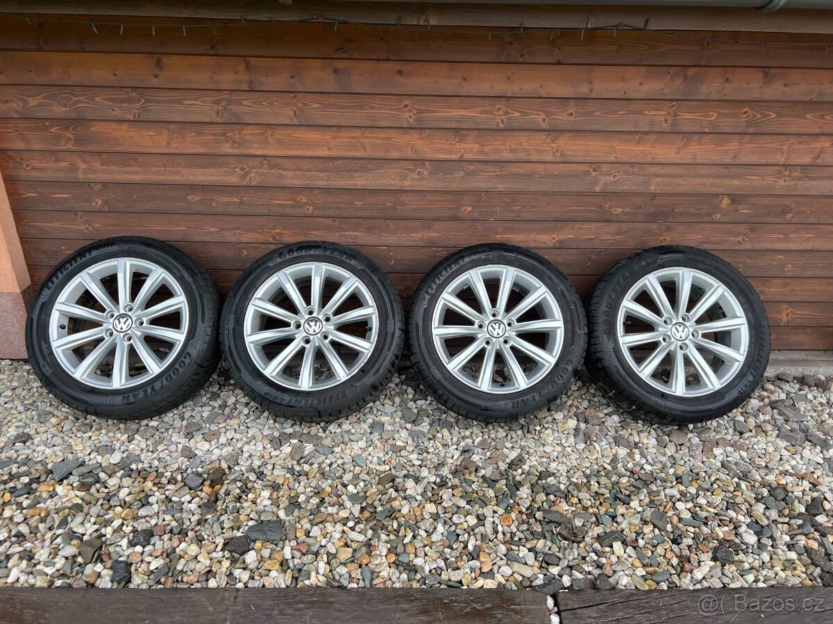 letní alu kola vw London R17 215/55/17