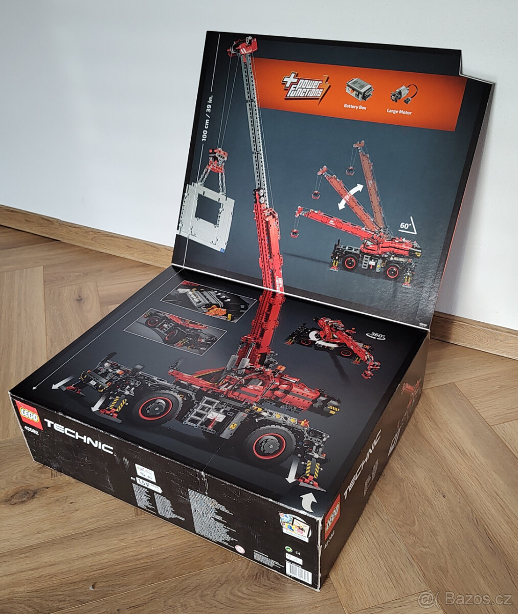 Lego 42082, terénní jeřáb, nové, nerozbalené.
